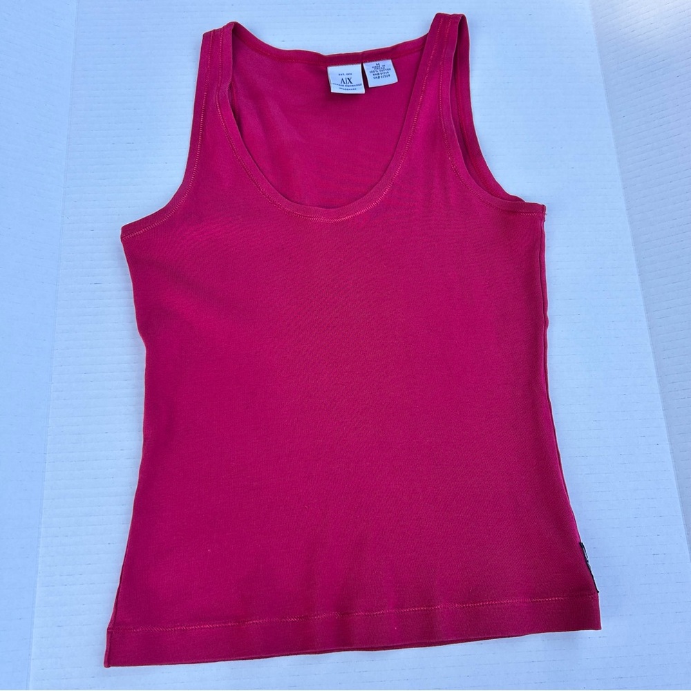 Women's M Pink Tank Top Armani Exchange
